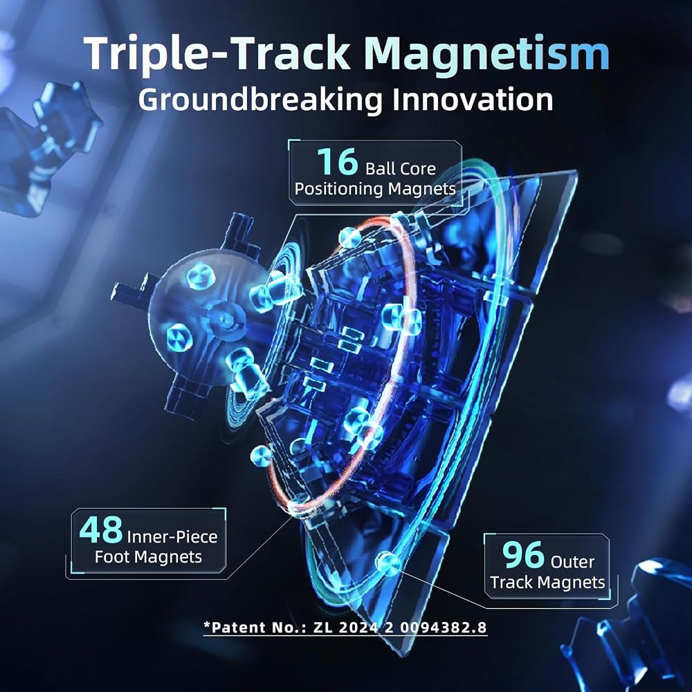 AoSu V7 4×4 Three-Track 160-Magnet view 2